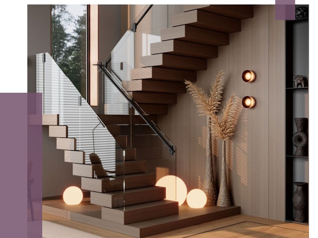 Изготовление и монтаж лестниц в Наро-Фоминске от 87083 руб. | ПРОЛЁТ-Нр-