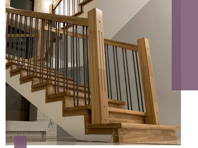 Реставрация деревянных и металлических лестниц в Наро-Фоминске