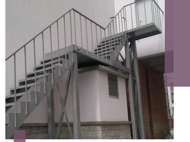 Монтаж пожарных лестниц под ключ в Наро-Фоминске с гарантией качества