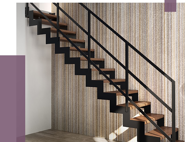 Изготовление металлических лестниц в Наро-Фоминске от 48664 руб. | ПРОЛЁТ-Нр-