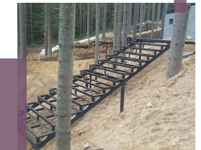 Монтаж металлических лестниц в Наро-Фоминске от 13575 руб. 