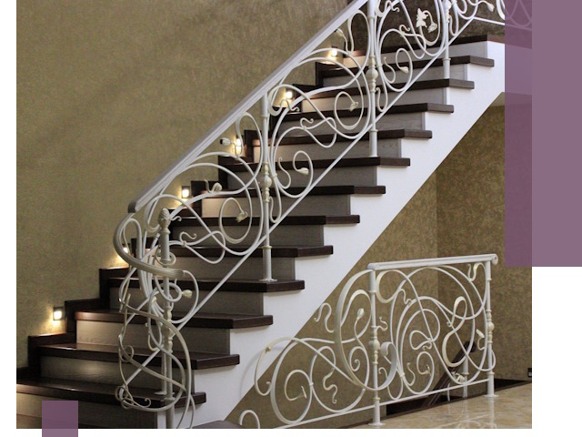 Кованые лестницы под ключ в Наро-Фоминске — изготовление и монтаж