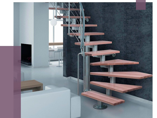 Модульные лестницы в Наро-Фоминске от 16904 руб. — купить в ПРОЛЁТ-Нр-