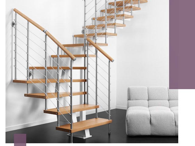 Модульные лестницы под ключ в Наро-Фоминске — монтаж и изготовление