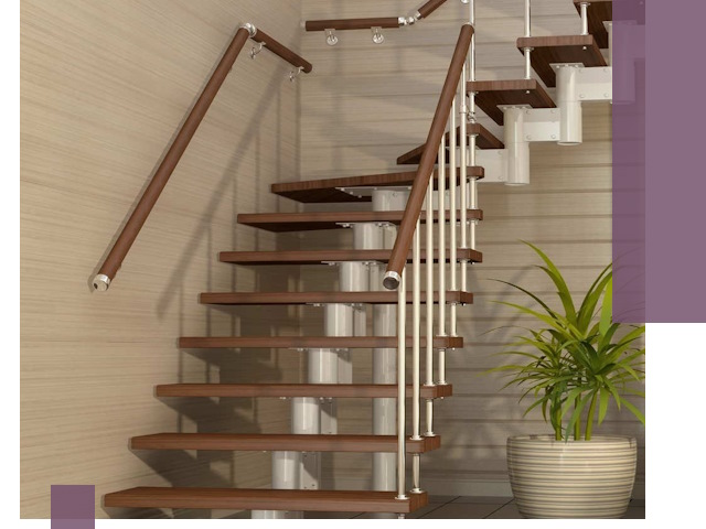 Изготовление модульных лестниц под ключ в Наро-Фоминске