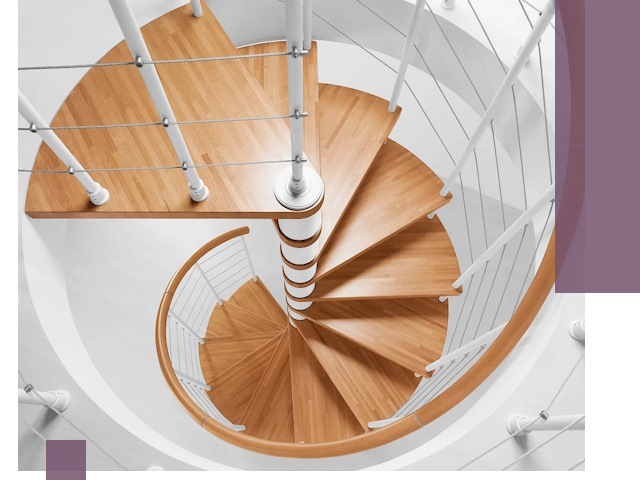 Изготовление винтовых лестниц под ключ в Наро-Фоминске