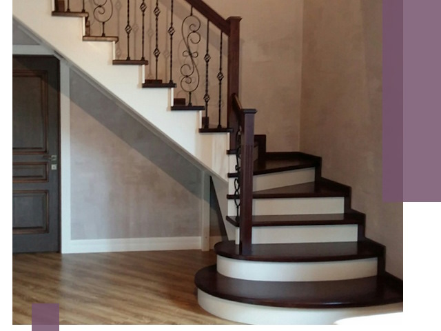 Изготовление Г-образных лестниц под ключ в Наро-Фоминске