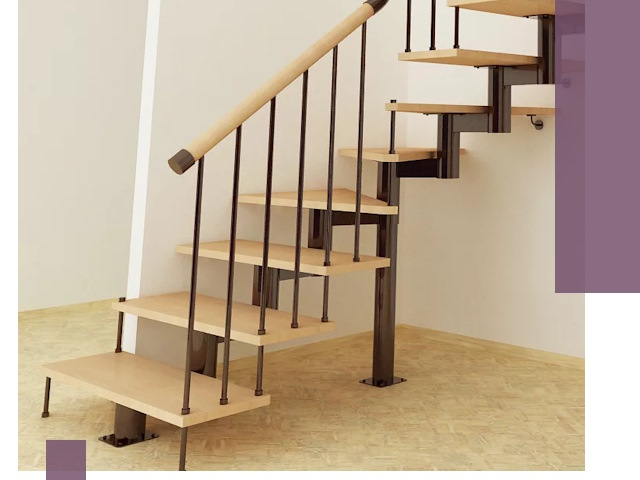 Монтаж лестниц на больцах в Наро-Фоминске — быстро и надежно