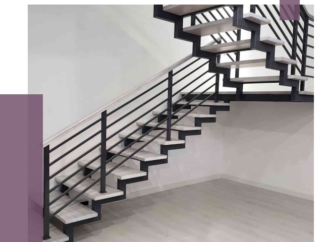 Лестницы на металлокаркасе под ключ в Наро-Фоминске от 12806 руб. | ПРОЛЁТ-Нр-