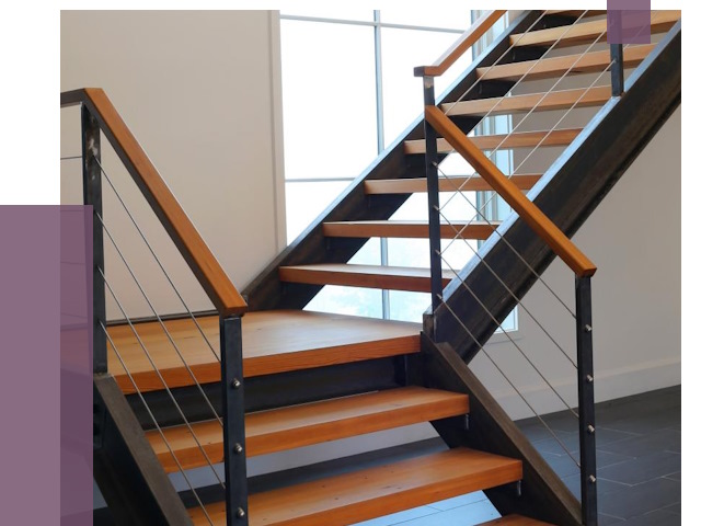 Изготовление лестниц на металлокаркасе в Наро-Фоминске от 18953 руб. | ПРОЛЁТ-Нр-