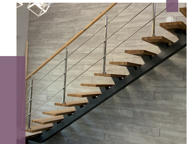 Изготовление лестниц на монокосоуре в Наро-Фоминске от 76325 руб. 