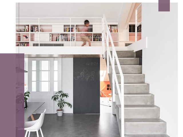 Лестницы для двухуровневой квартиры в Наро-Фоминске от 176726 руб. | ПРОЛЁТ-Нр-