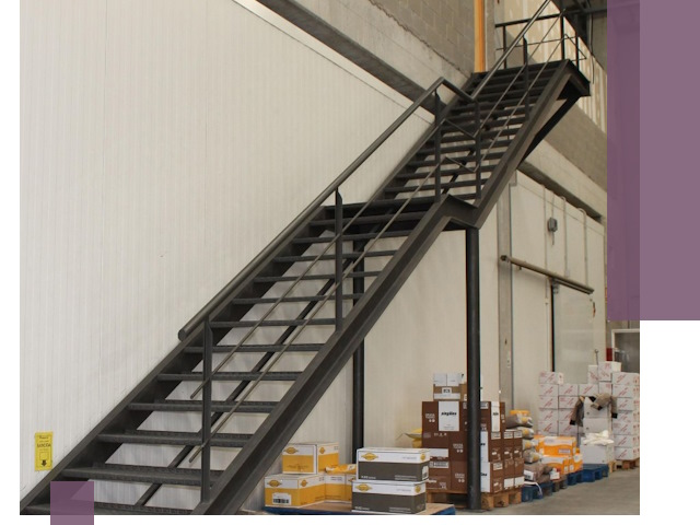 Лестницы для производства в Наро-Фоминске — изготовление и монтаж