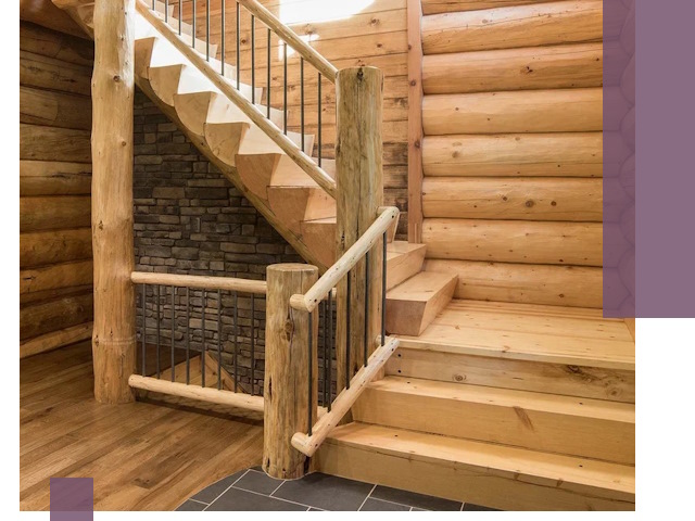 Лестницы в баню под заказ и профессиональный монтаж в Наро-Фоминске