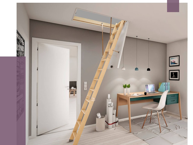 Чердачные лестницы в Наро-Фоминске — от 14599 руб. | ПРОЛЁТ-Нр-