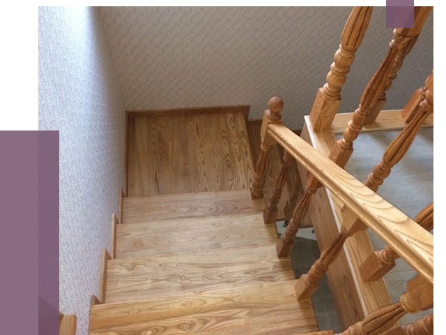 Сосновые лестницы в Наро-Фоминске под ключ от 8094 руб.  | ПРОЛЁТ-Нр-