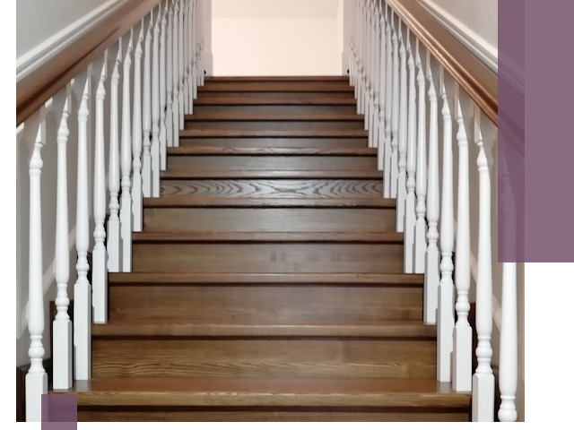 Лестницы из ясеня на заказ в Наро-Фоминске — изготовление и монтаж