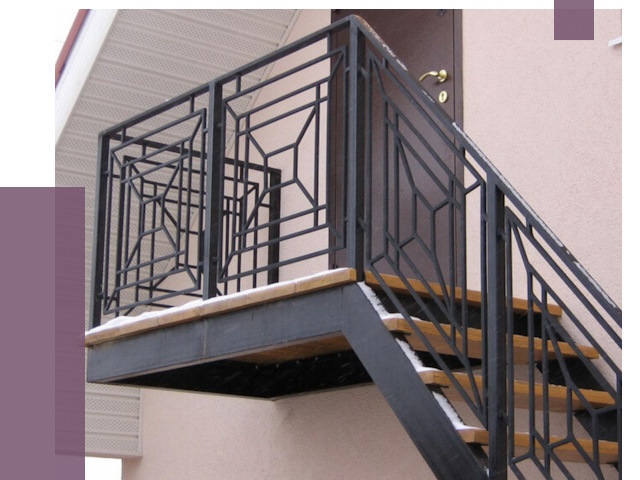 Металлические перила в Наро-Фоминске от 4303 руб.  | ПРОЛЁТ-Нр-