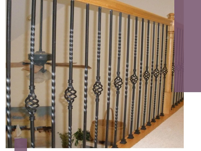Изготовление и монтаж кованных перил в Наро-Фоминске под ключ