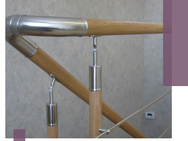 Комбинированные перила на заказ в Наро-Фоминске — монтаж и производство