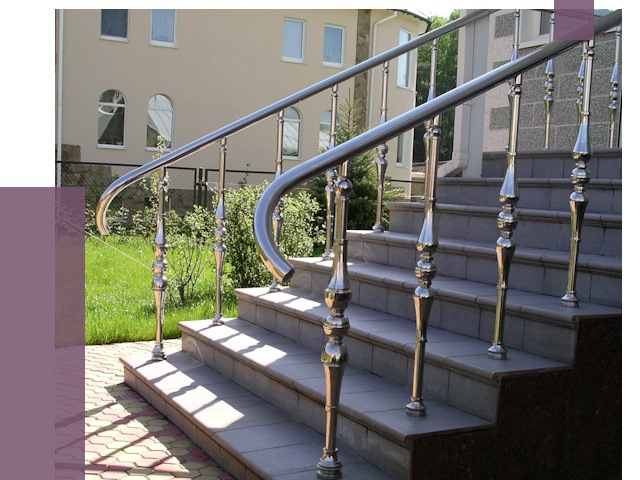 Перила для крыльца в Наро-Фоминске от 10757 руб. — монтаж ПРОЛЁТ-Нр-