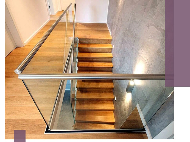 Перила для лестницы в доме — изготовление и монтаж в Наро-Фоминске