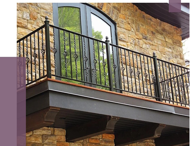 Балконные ограждения в Наро-Фоминске от 8042 руб. — купить | ПРОЛЁТ-Нр-