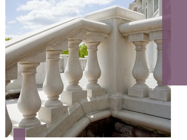 Балюстрады из металла и камня под ключ в Наро-Фоминске