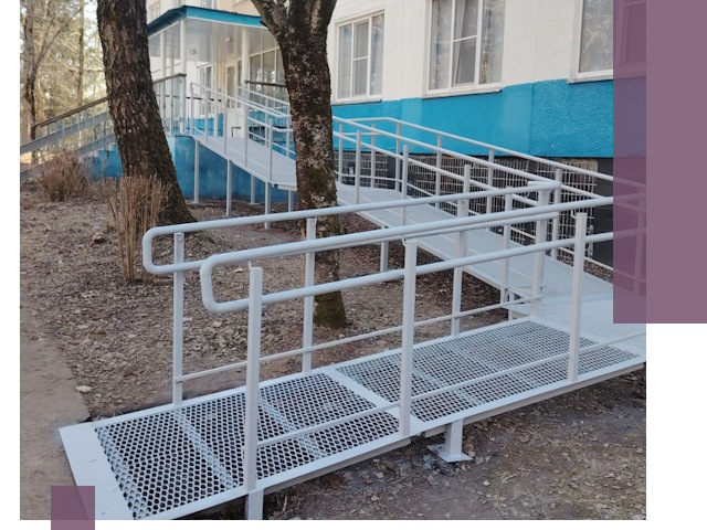 Пандусы под ключ в Наро-Фоминске: изготовление, монтаж и демонтаж