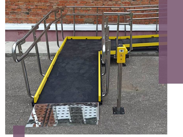 Изготовление наклонных пандусов для инвалидов в Наро-Фоминске