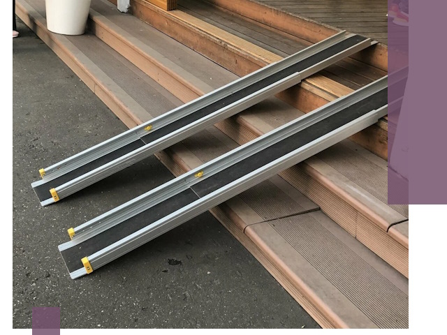 Телескопические пандусы под ключ в Наро-Фоминске — изготовление и монтаж