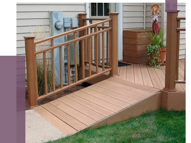 Пандус на крыльцо в Наро-Фоминске под ключ от 7786 руб. 