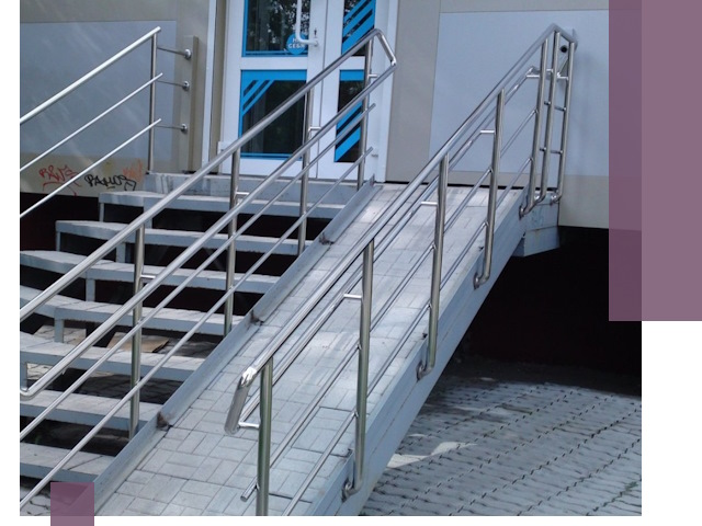 Пандус на крыльцо под ключ в Наро-Фоминске: монтаж и изготовление