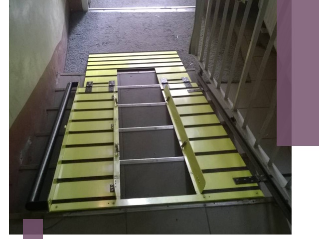 Профессиональный монтаж пандуса в подъезд в Наро-Фоминске