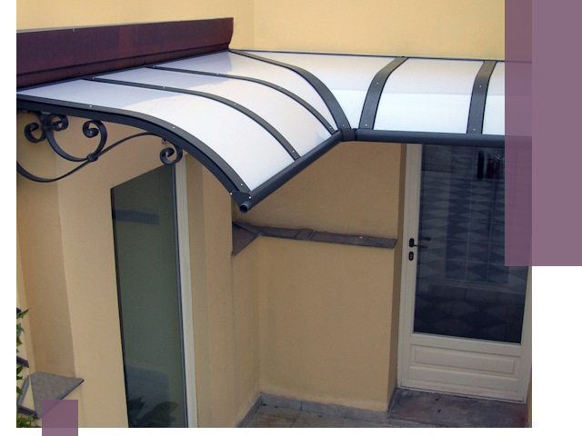 Монтаж козырьков любой сложности в Наро-Фоминске под ключ