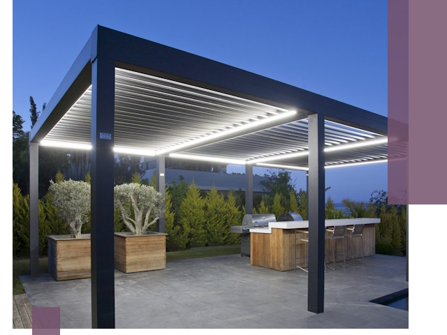 Навесы отдельно стоящие под ключ в Наро-Фоминске из металла и поликарбоната