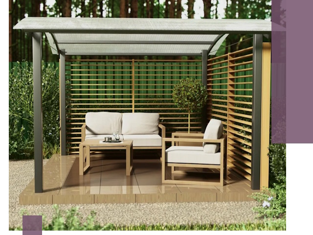 Навесы для дачи в Наро-Фоминске: изготовление, монтаж и демонтаж