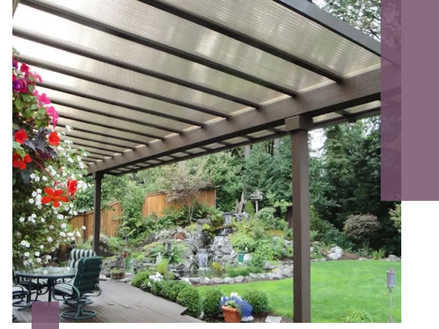 Навесы из поликарбоната под ключ в Наро-Фоминске быстро и надёжно