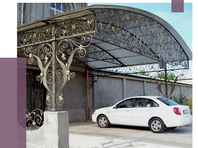 Кованые навесы в Наро-Фоминске от 14599 руб. | ПРОЛЁТ-Нр-