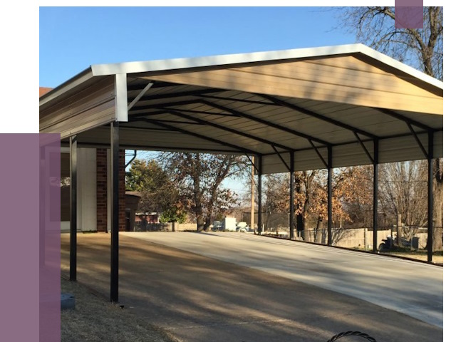 Двускатные навесы в Наро-Фоминске от 8042 руб.  | ПРОЛЁТ-Нр-