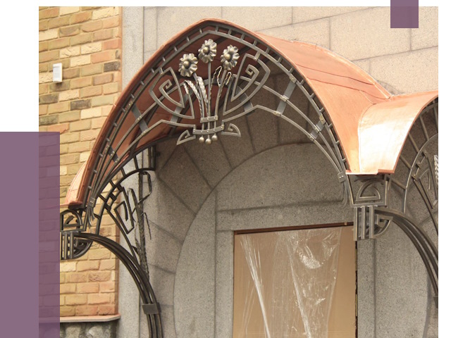 Арочные козырьки в Наро-Фоминске от 14599 руб. 