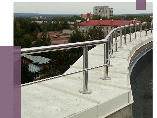 Парапеты и ограждения кровли в Наро-Фоминске от 4969 руб. 