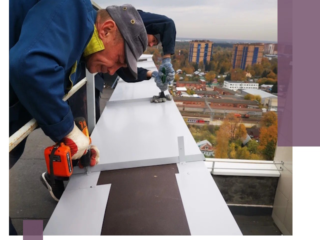 Монтаж парапетов в Наро-Фоминске — установка прочных металлических ограждений