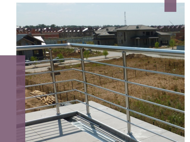 Парапеты из нержавеющей стали в Наро-Фоминске от 7991 руб. за м² | ПРОЛЁТ-Нр-