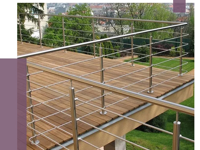 Алюминиевые парапеты в Наро-Фоминске под ключ от 7786 руб. 