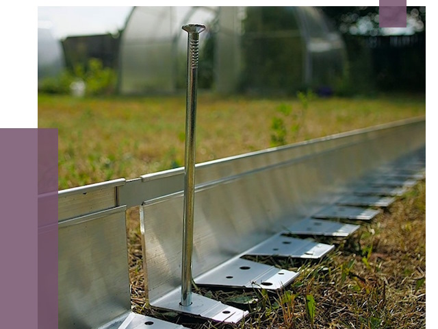 Металлические бордюры для газона в Наро-Фоминске от 4303 руб. | ПРОЛЁТ-Нр-