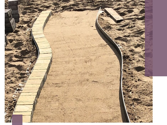 Металлические бордюры для тротуаров в Наро-Фоминске — прочные и долговечные