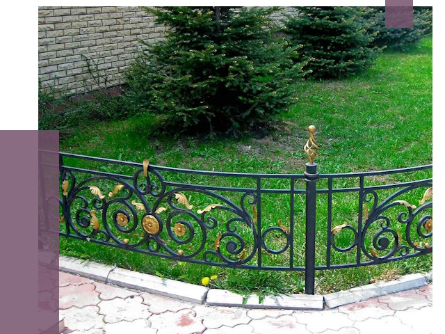 Кованые газонные ограждения в Наро-Фоминске от 7633 руб. — ПРОЛЁТ-Нр-