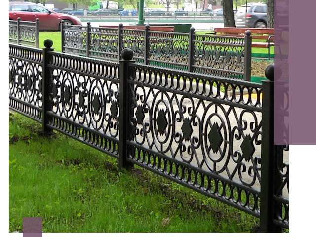 Секционные газонные ограждения под ключ в Наро-Фоминске