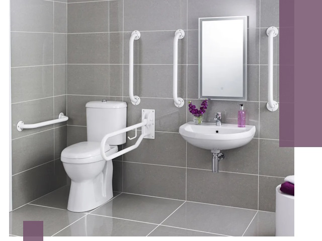 Поручни для санузлов в Наро-Фоминске: установка, ремонт и монтаж